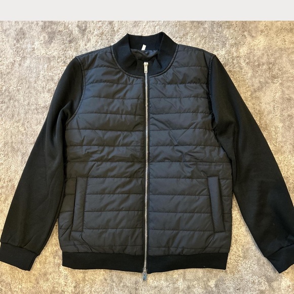 Other - Men's Black Quilted Jacket. New without tags